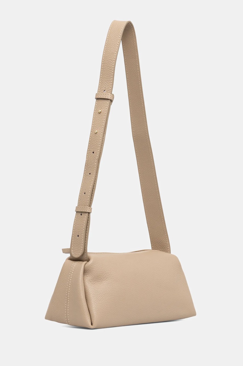 Кожаная сумочка Answear.LAB цвет коричневый