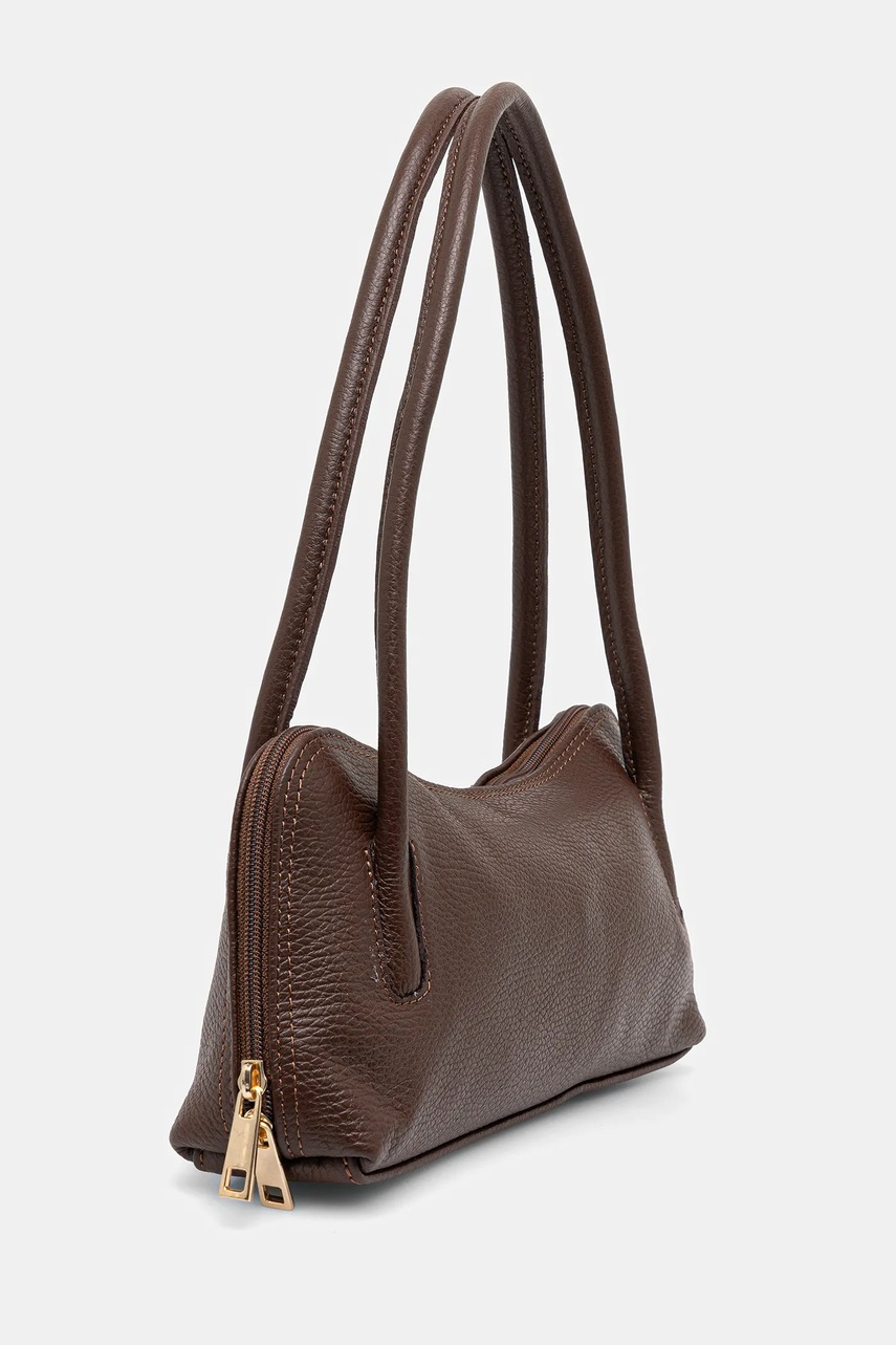 Кожаная сумочка Answear.LAB цвет коричневый