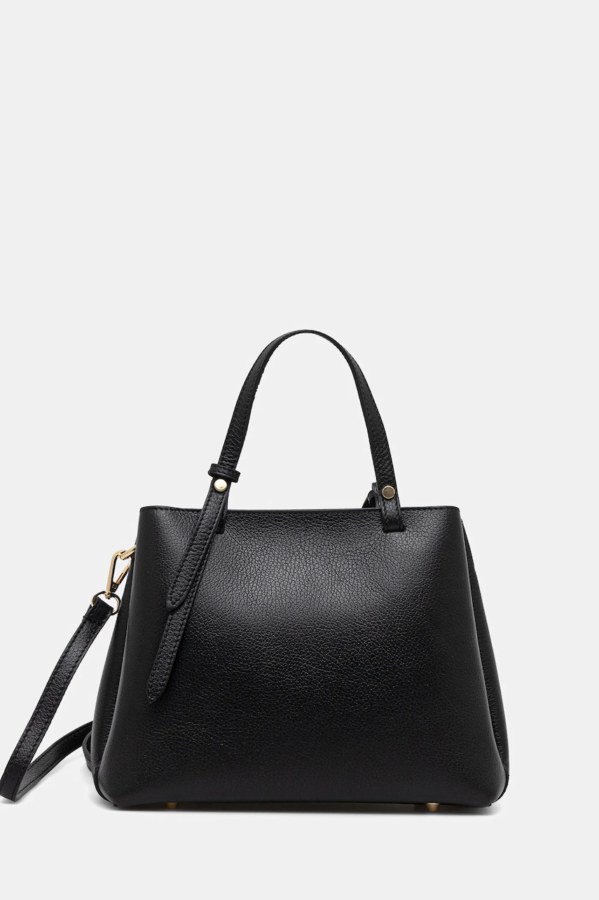 Answear.LAB poseta de piele culoarea negru