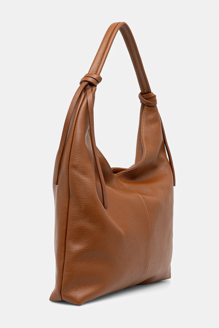 Кожаная сумочка Answear.LAB цвет коричневый