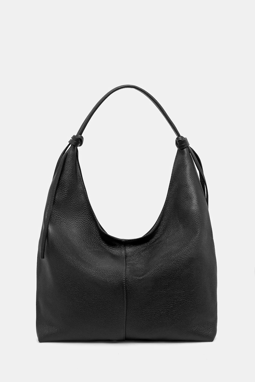 Answear.LAB poseta de piele culoarea negru