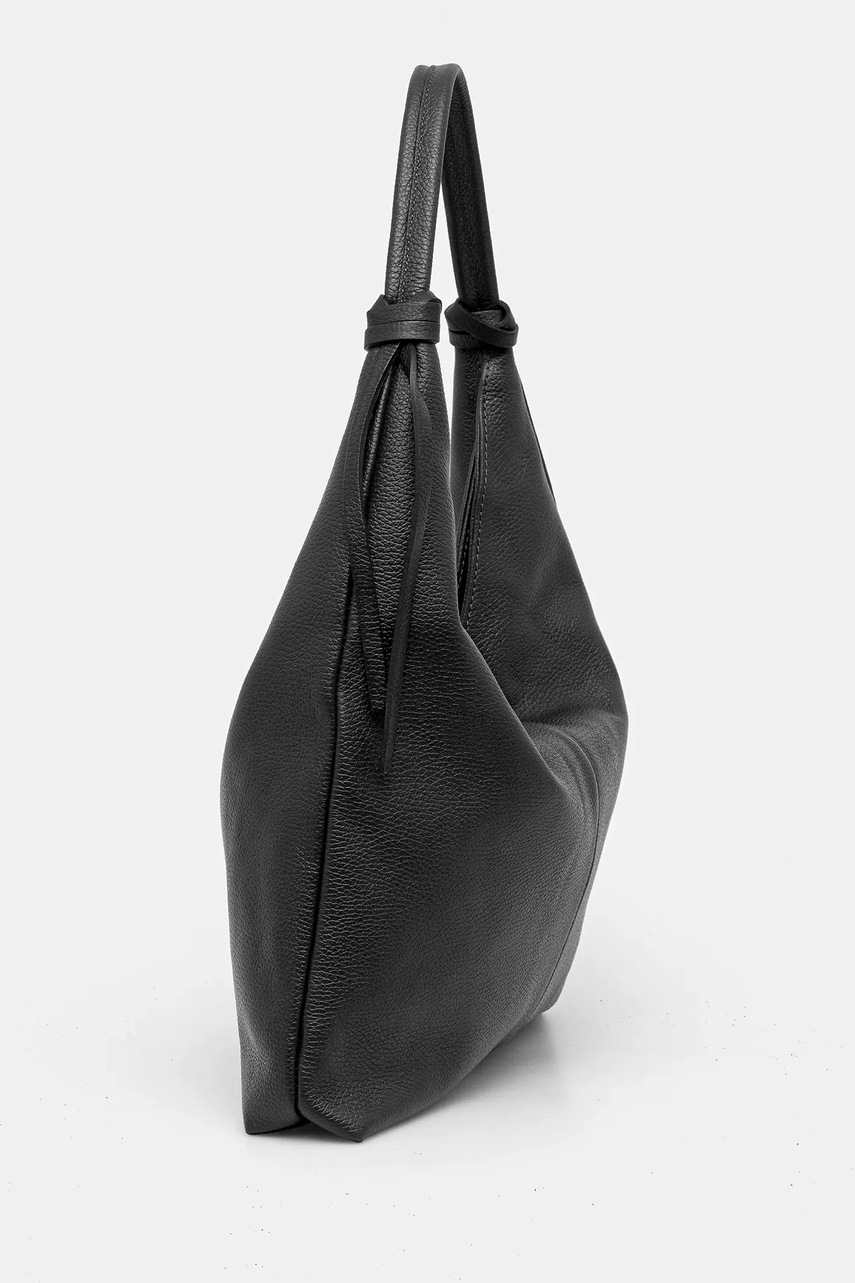 Кожаная сумочка Answear.LAB цвет чёрный Кожаная сумочка Answear.LAB цвет чёрный