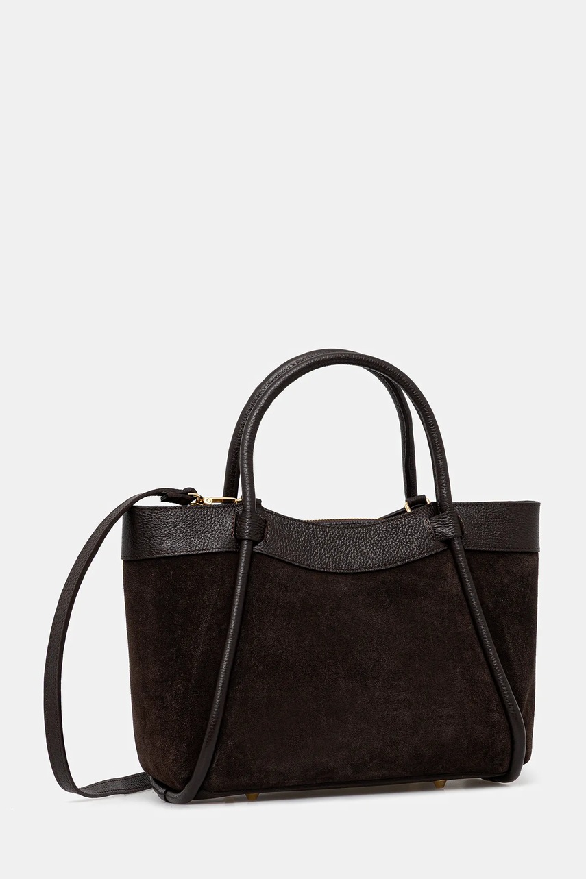 Замшевая сумочка Answear.LAB цвет коричневый