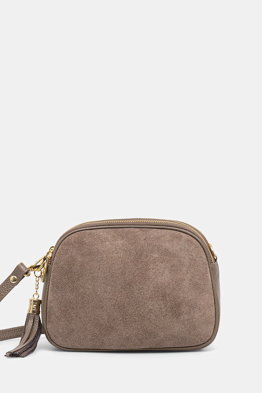 Answear.LAB poseta de piele culoarea bej