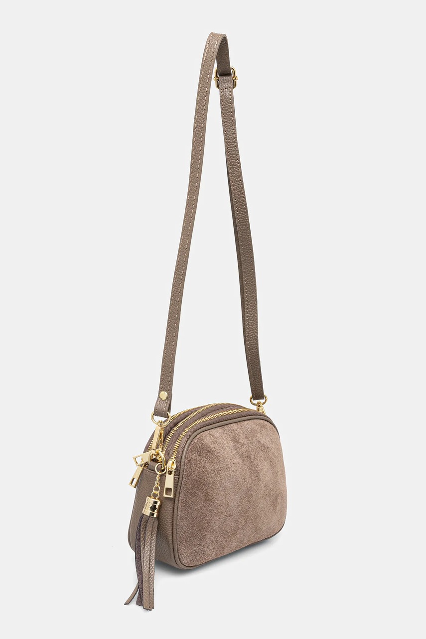 Кожаная сумочка Answear.LAB цвет бежевый