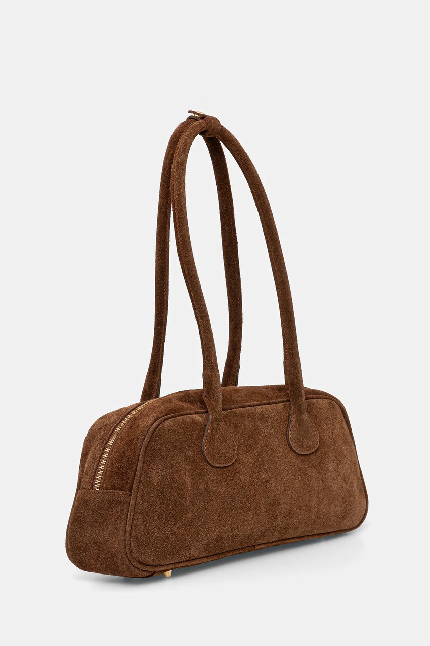 Замшевая сумочка Answear.LAB цвет коричневый