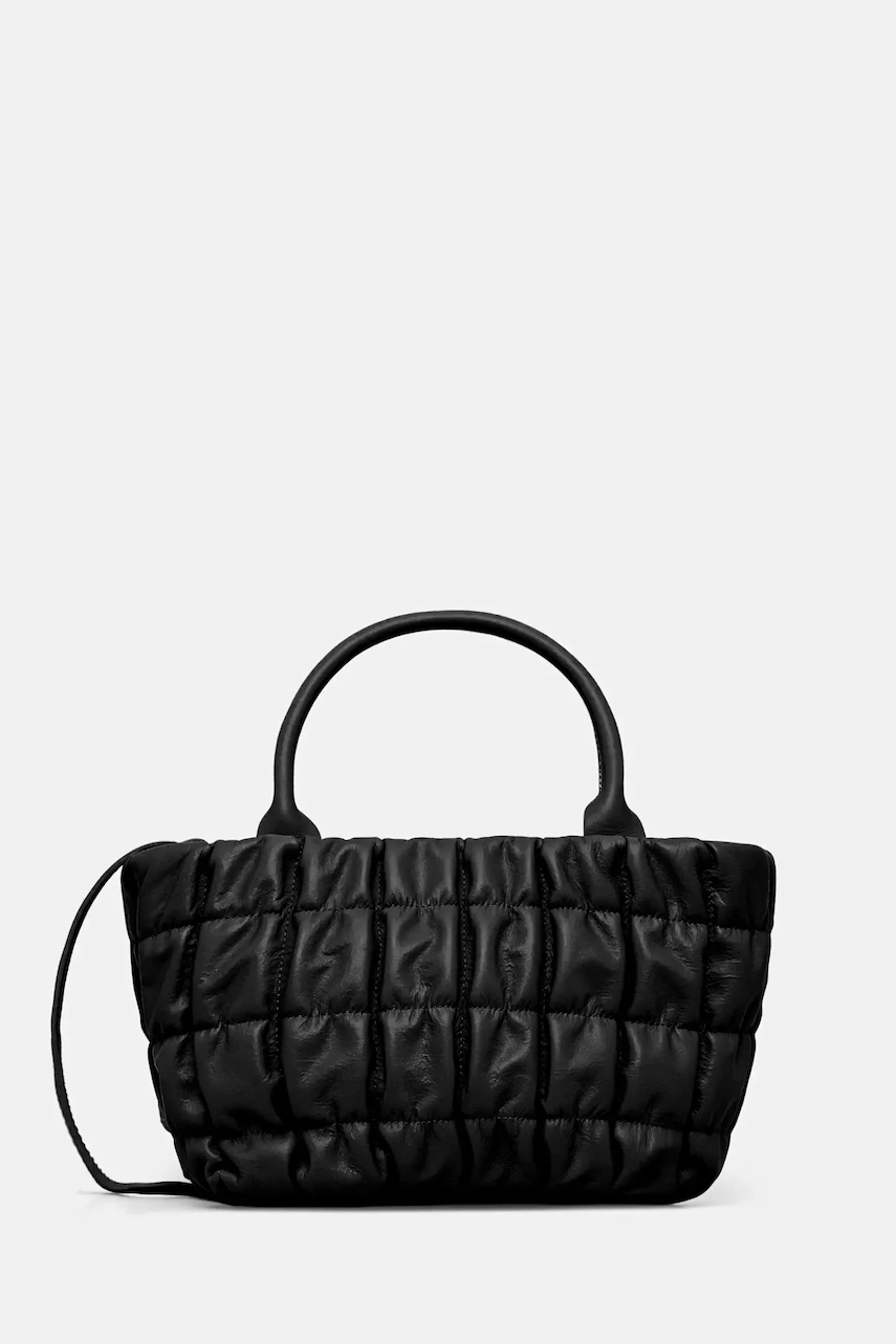 Answear.LAB poseta de piele culoarea negru