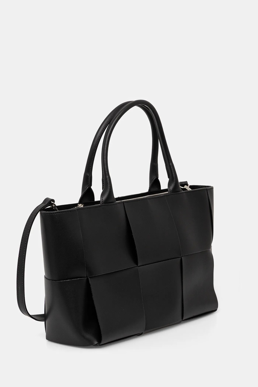 Кожаная сумочка Answear.LAB цвет чёрный