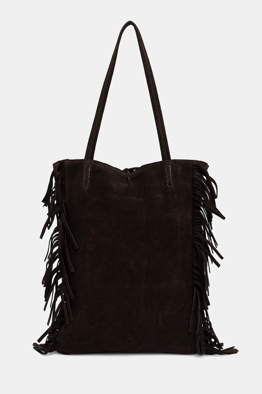 Τσάντα σουέτ Answear.LAB