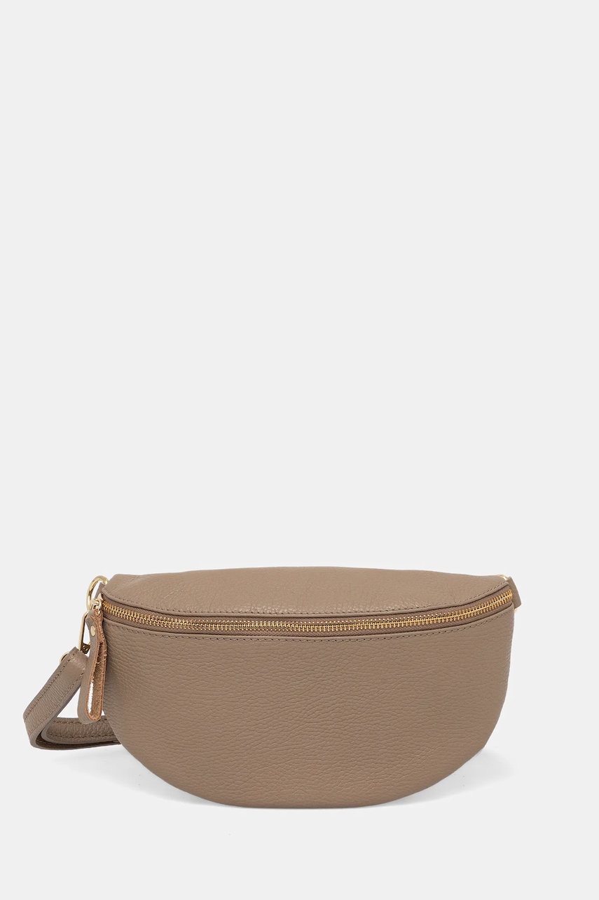 Answear.LAB borseta de piele culoarea maro