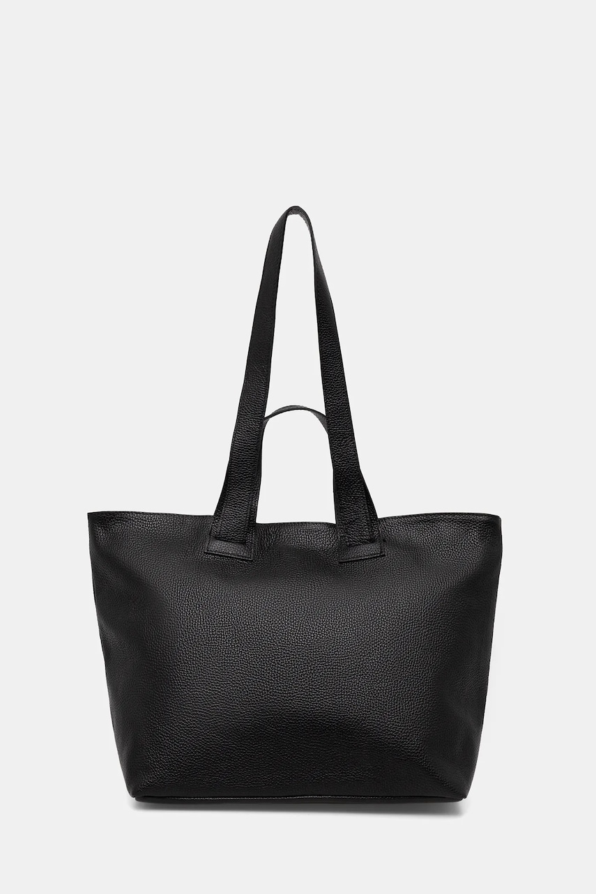 Answear.LAB poseta de piele culoarea negru