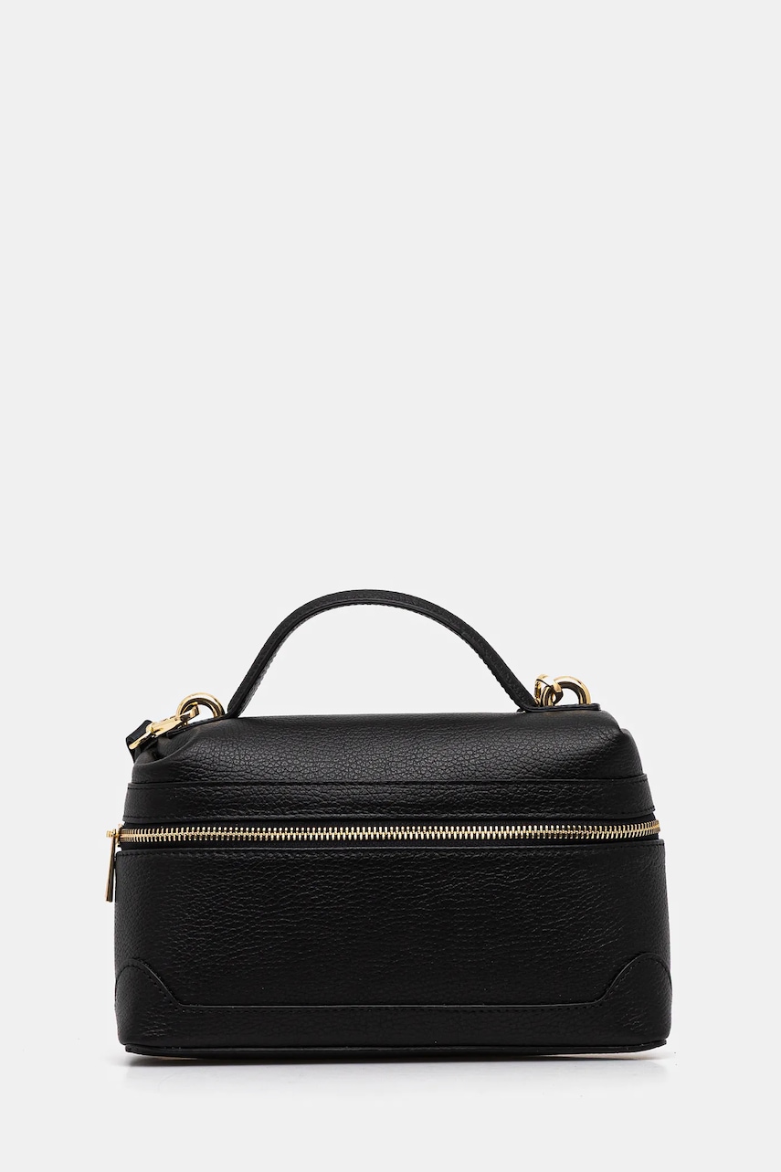 Answear.LAB poseta de piele culoarea negru