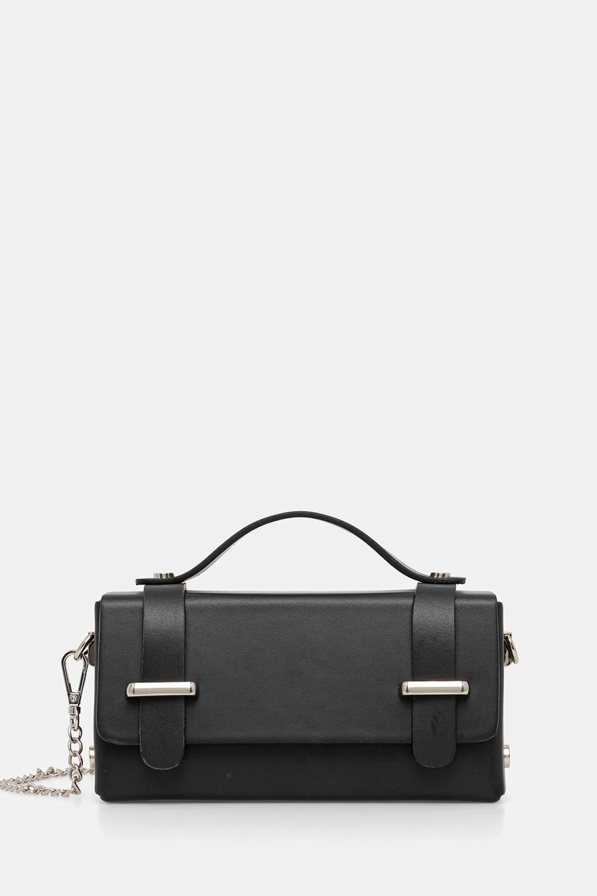 Answear.LAB poseta de piele culoarea negru