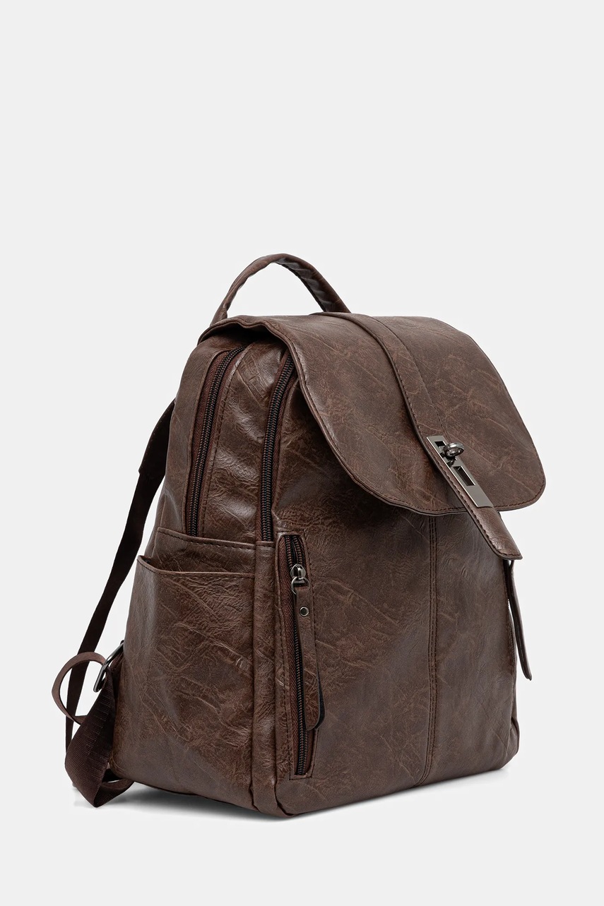 Рюкзак Answear.LAB цвет коричневый маленький однотонная