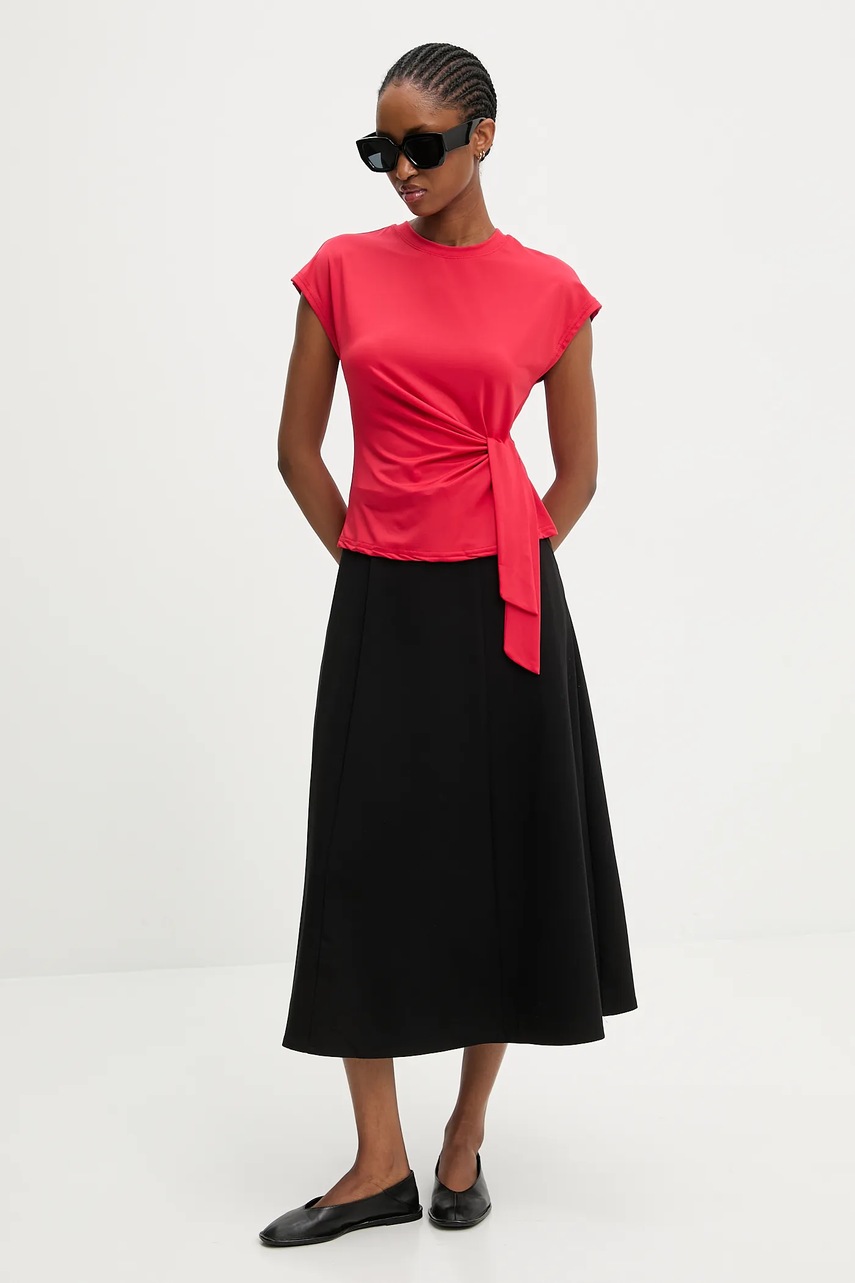 Футболка Answear.LAB цвет красный