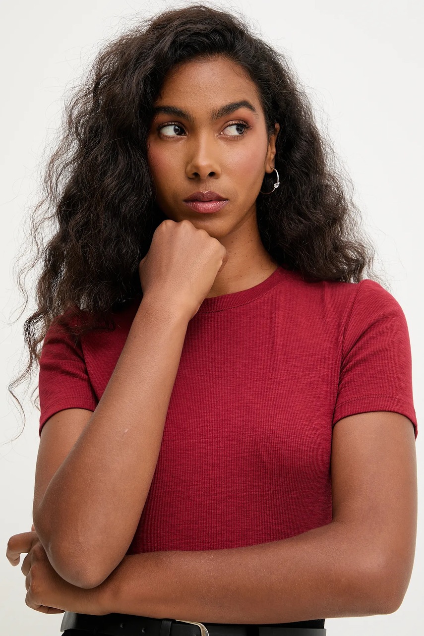 Футболка Answear.LAB цвет красный