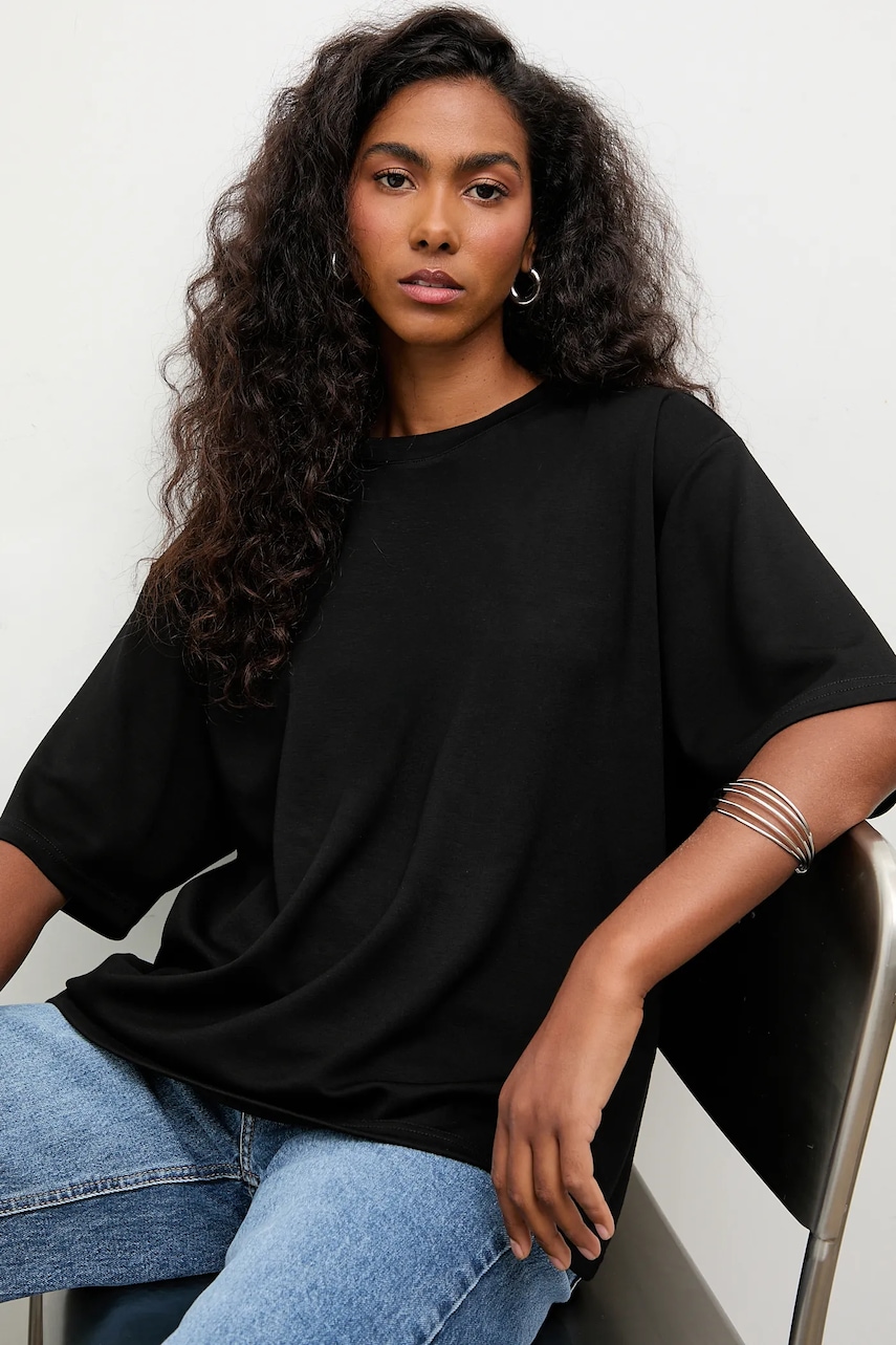 Answear.LAB tricou culoarea negru