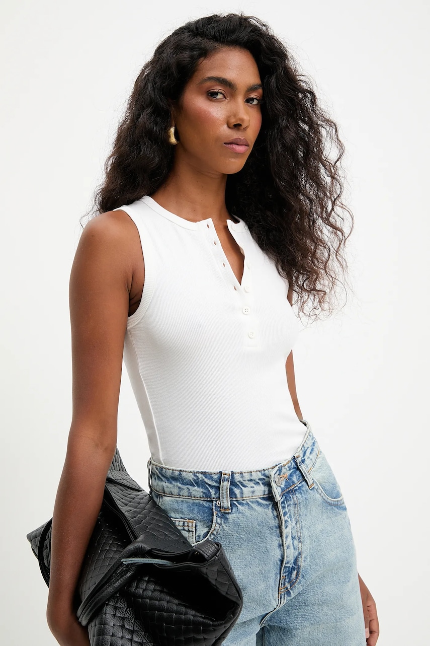 Answear.LAB top culoarea alb
