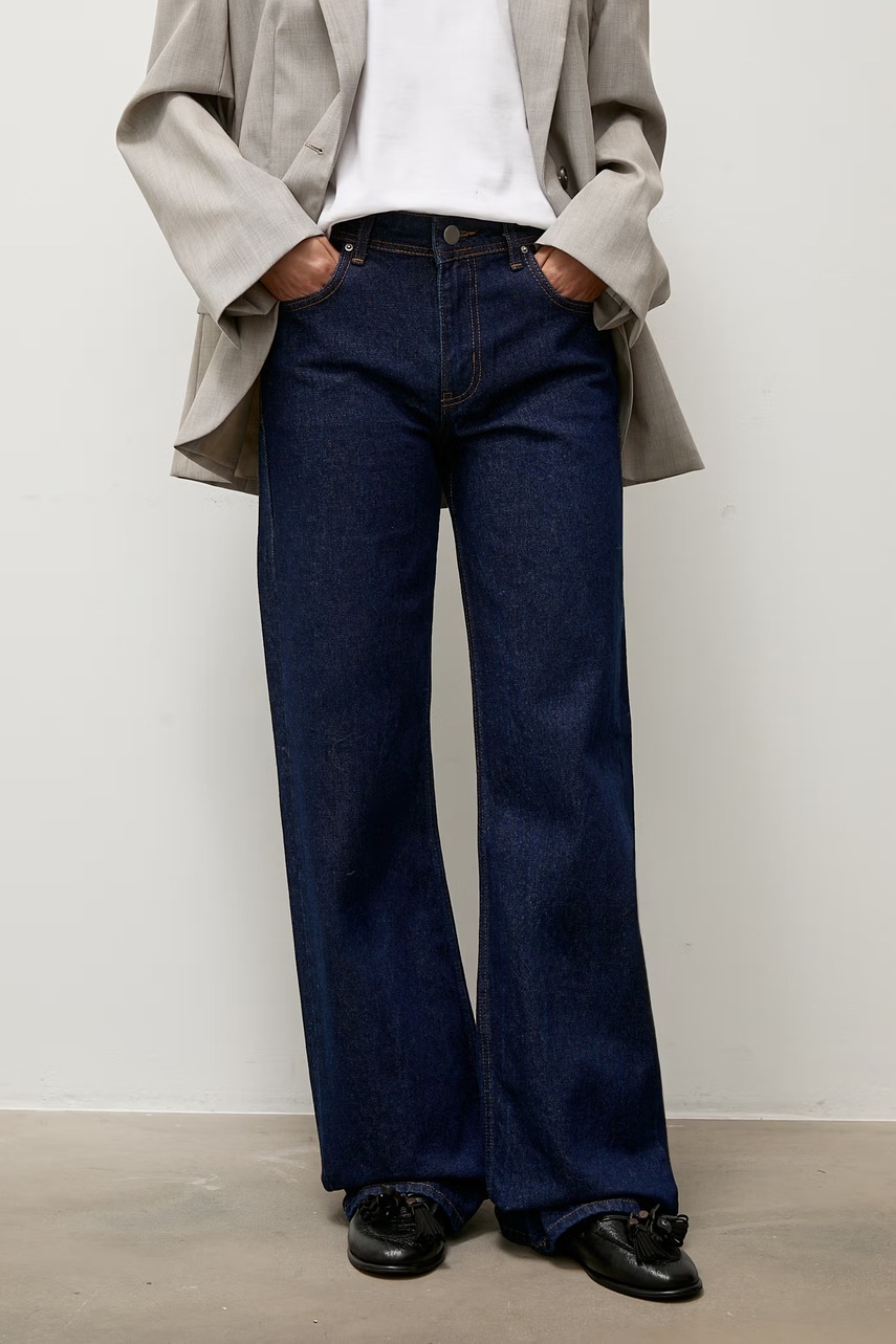 Answear.LAB blugi wide leg pentru femei