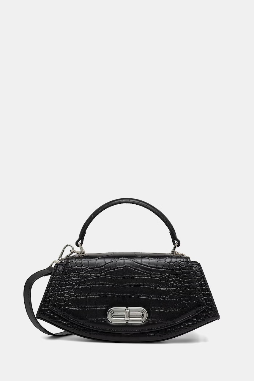 Answear.LAB geantă crossbody pentru femei. din piele