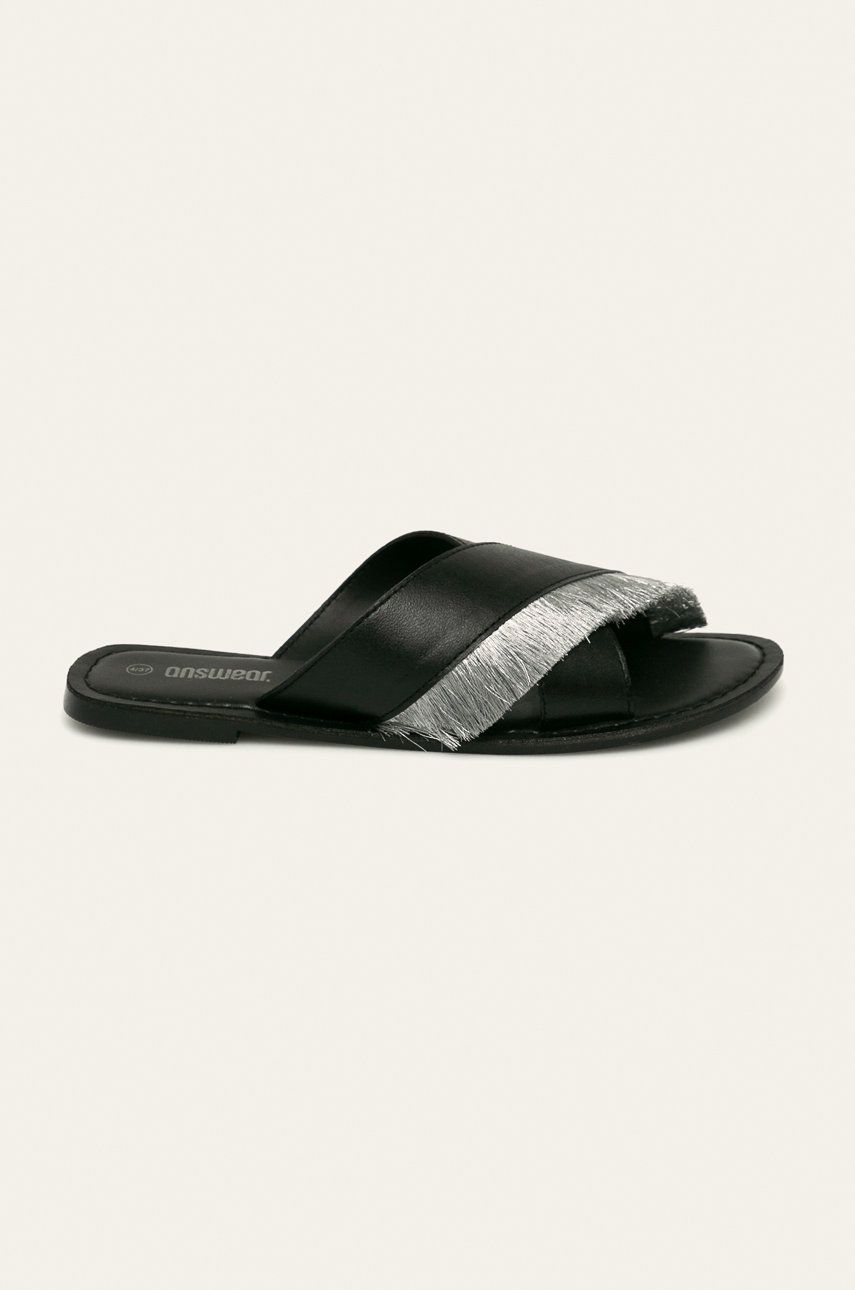 Answear – Slapi de piele Answear Lab Papuci şi sandale