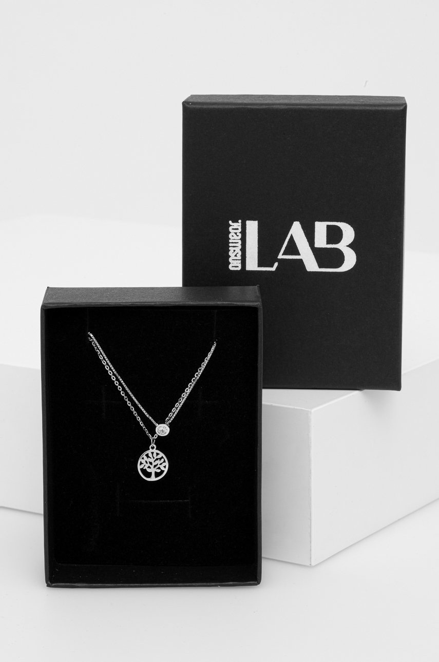 

Сребърно колие Answear Lab в сребристо, Сребърен