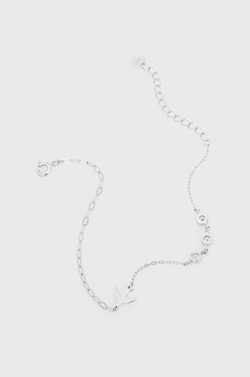 

Серебряный браслет Answear Lab цвет серебрянный