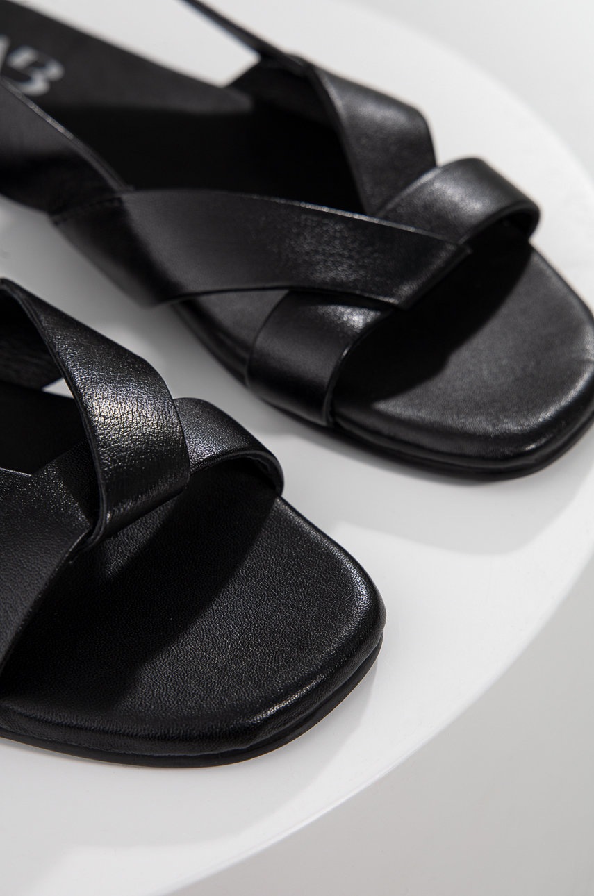 

Шкіряні сандалі Answear Lab жіночі колір чорний