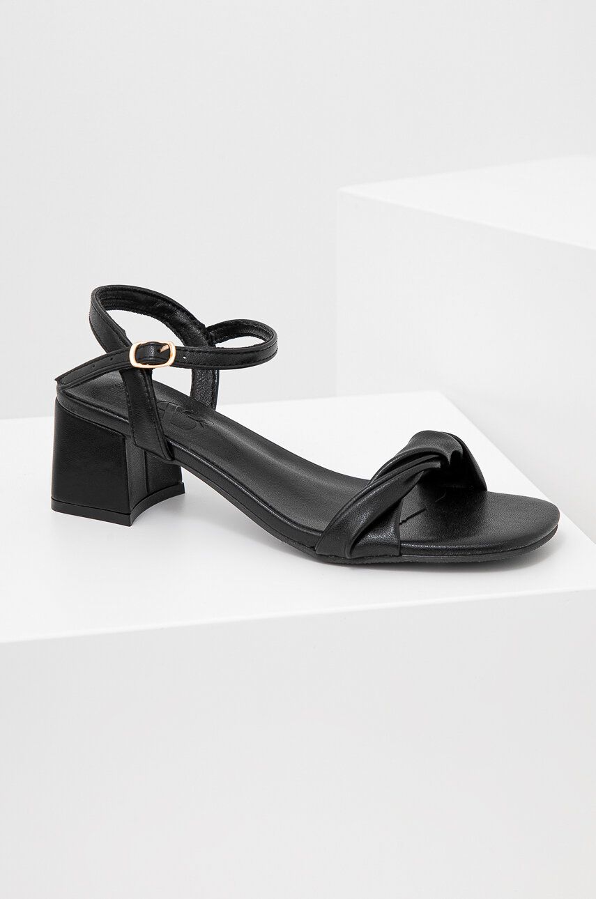 Answear Lab sandale culoarea negru