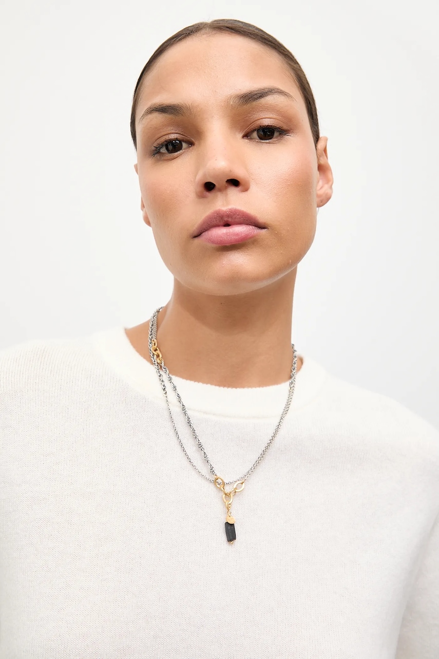 Answear Lab colier de argint realizat manual Answear Lab colier de argint realizat manual