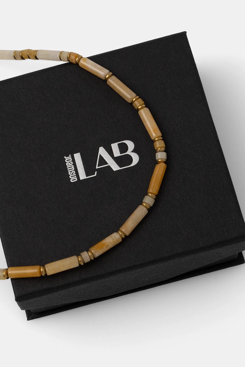 Κολιέ από αβεντουρίνη, χειροποίητο Answear Lab φωτογραφία