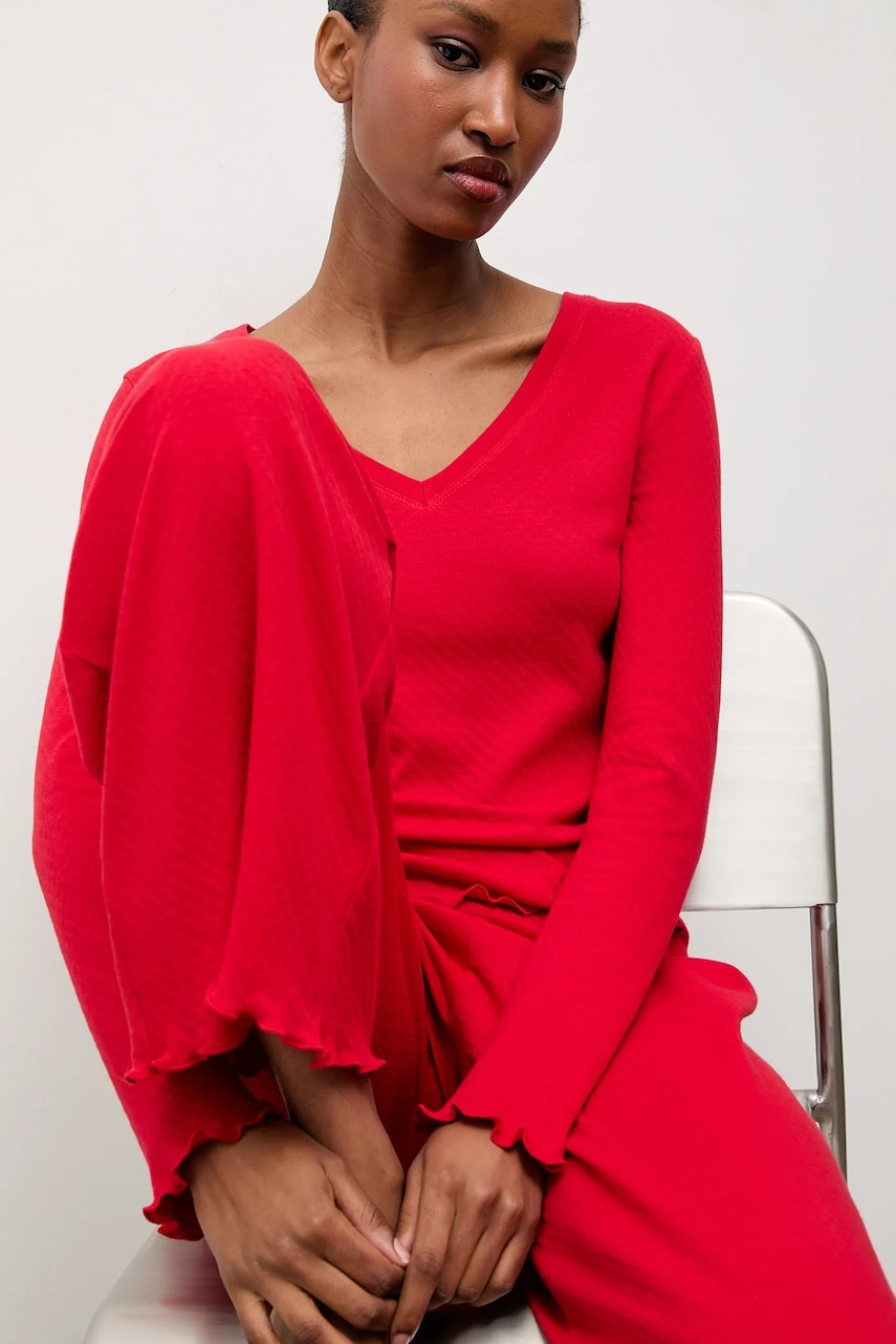 Answear Lab pijamale de bumbac bumbac