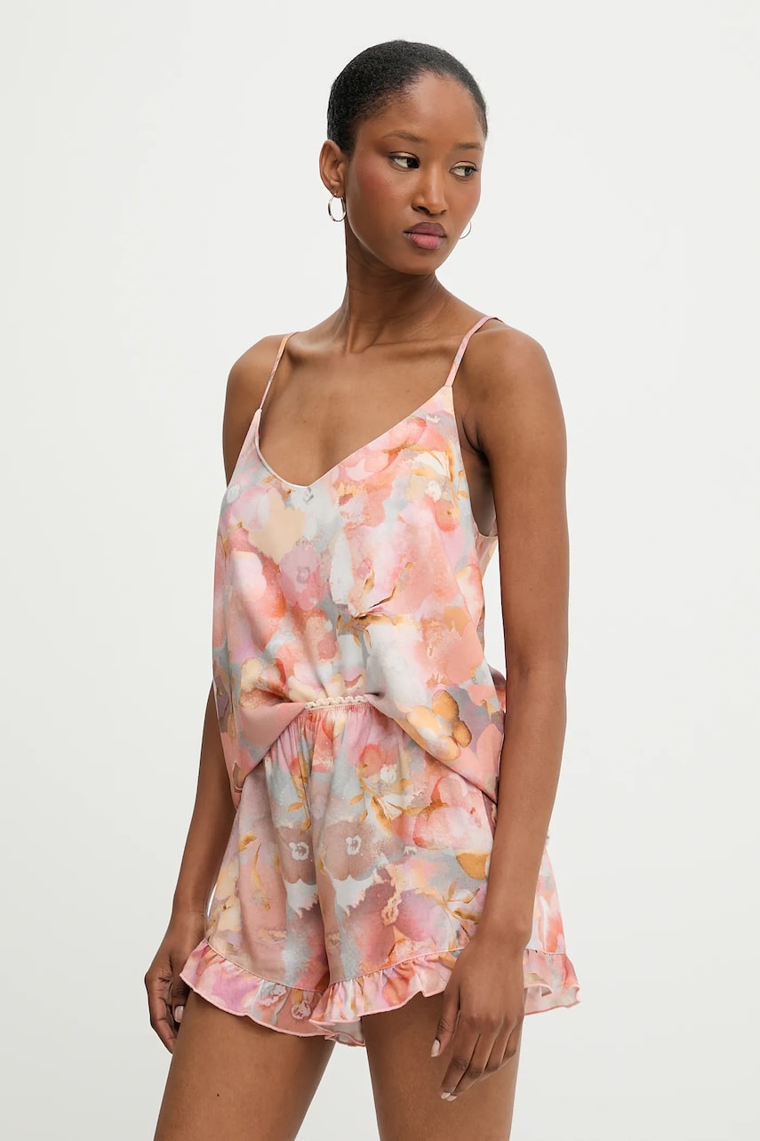 Answear Lab pijama culoarea roz