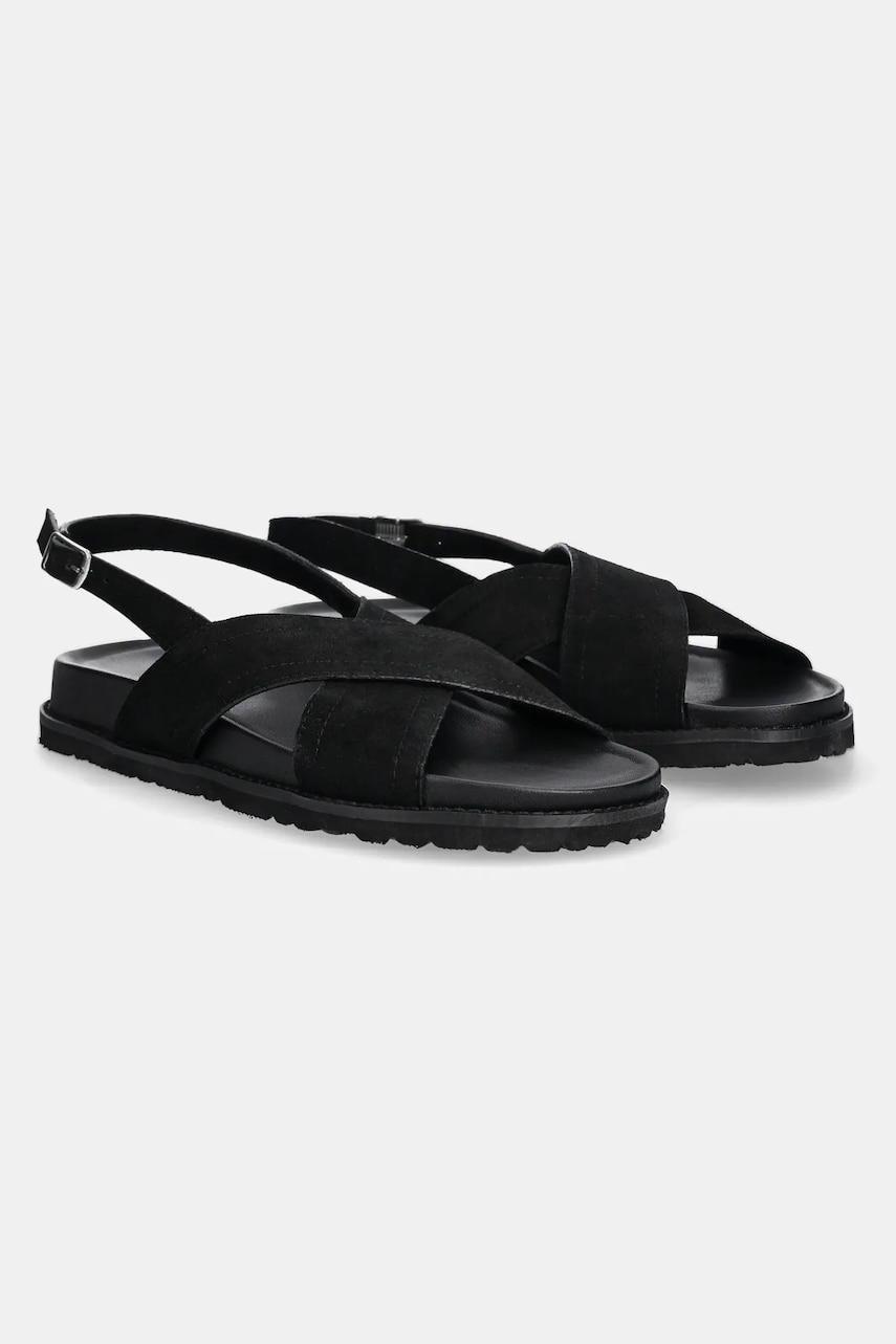 Замшевые сандалии Answear.LAB цвет чёрный Замшевые сандалии Answear.LAB цвет чёрный