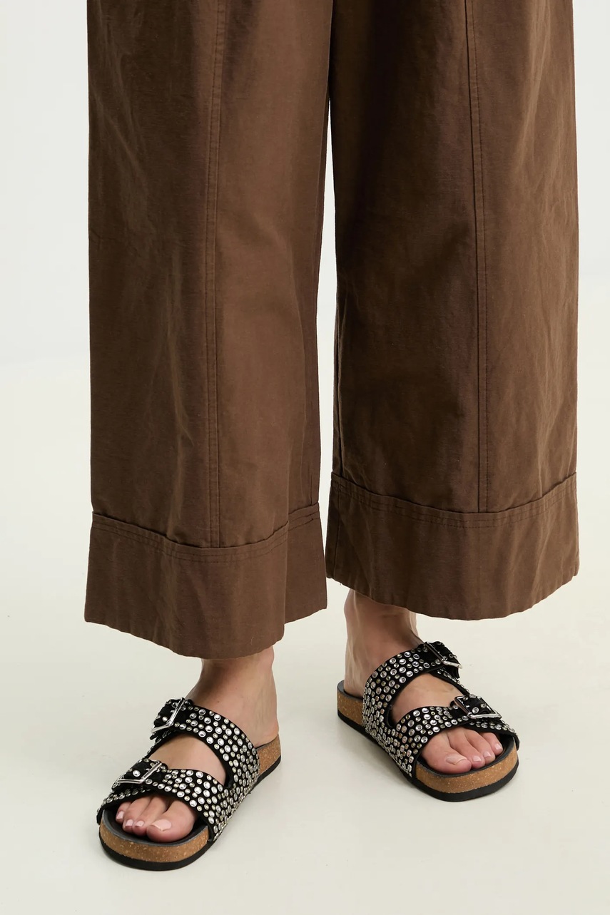 Answear Lab papuci femei, culoarea negru