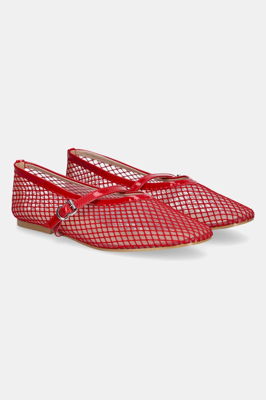 Answear Lab balerini culoarea rosu