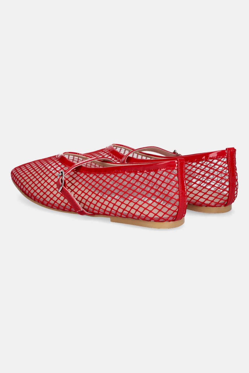 Μπαλαρίνες Answear.LAB χρώμα: κόκκινο φωτογραφία