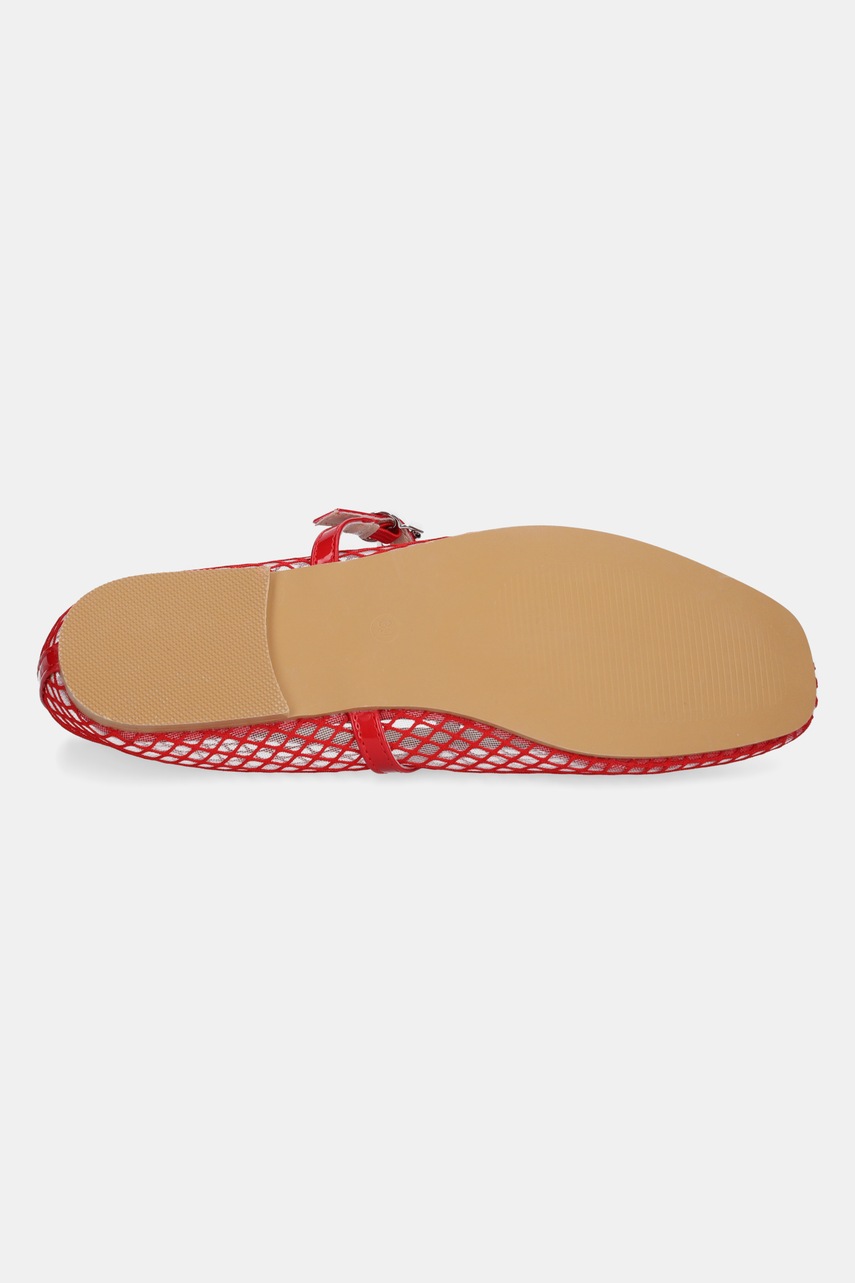 Μπαλαρίνες Answear.LAB χρώμα: κόκκινο φωτογραφία