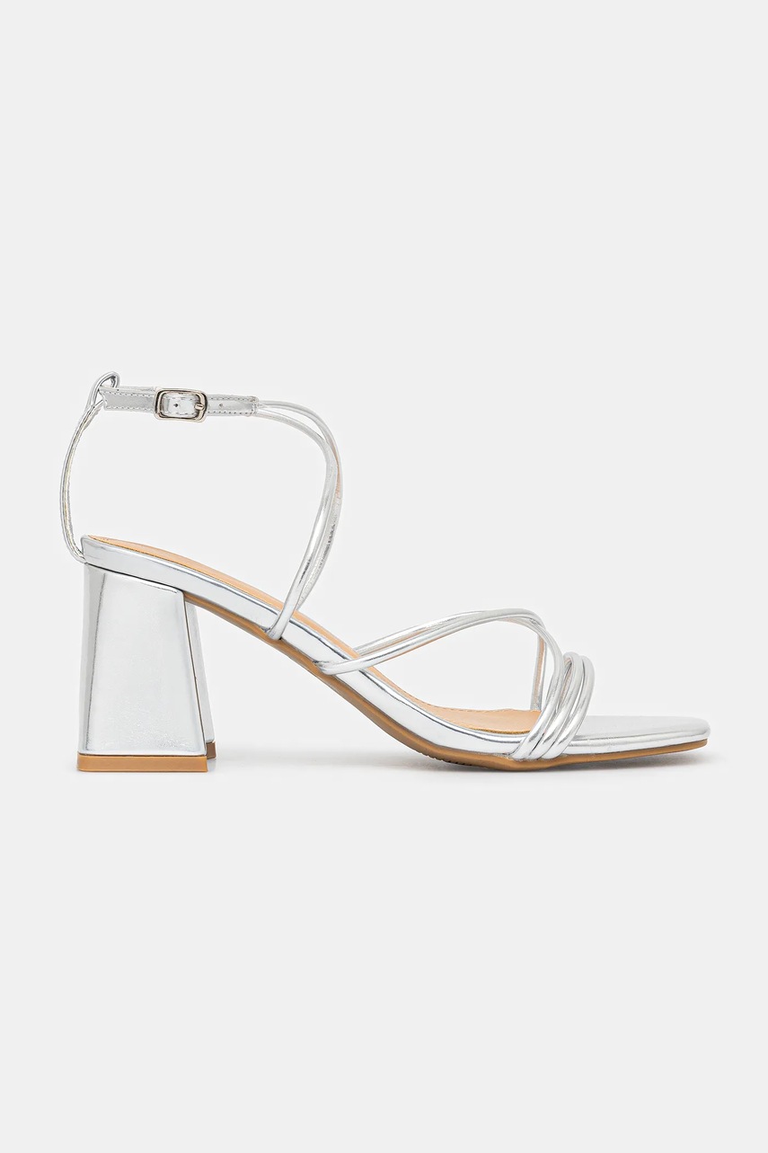 Сандалии Answear.LAB цвет серебрянный