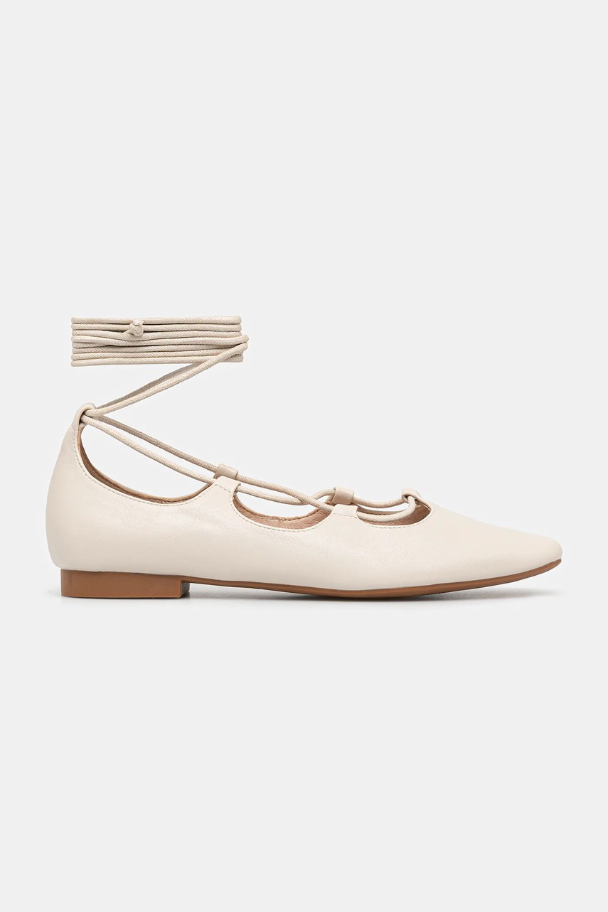 Балетки Answear.LAB цвет бежевый