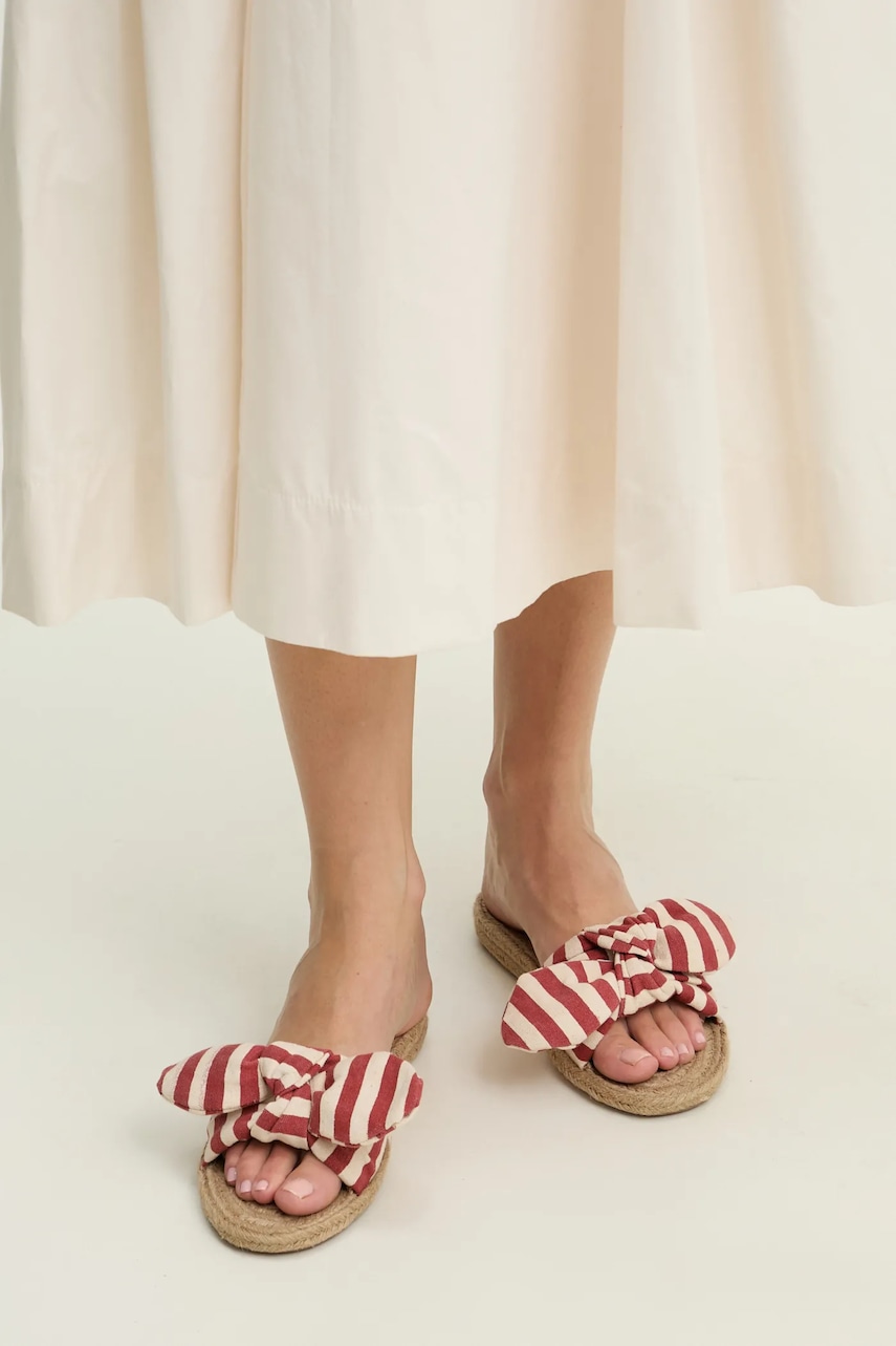 Answear Lab papuci femei, culoarea rosu