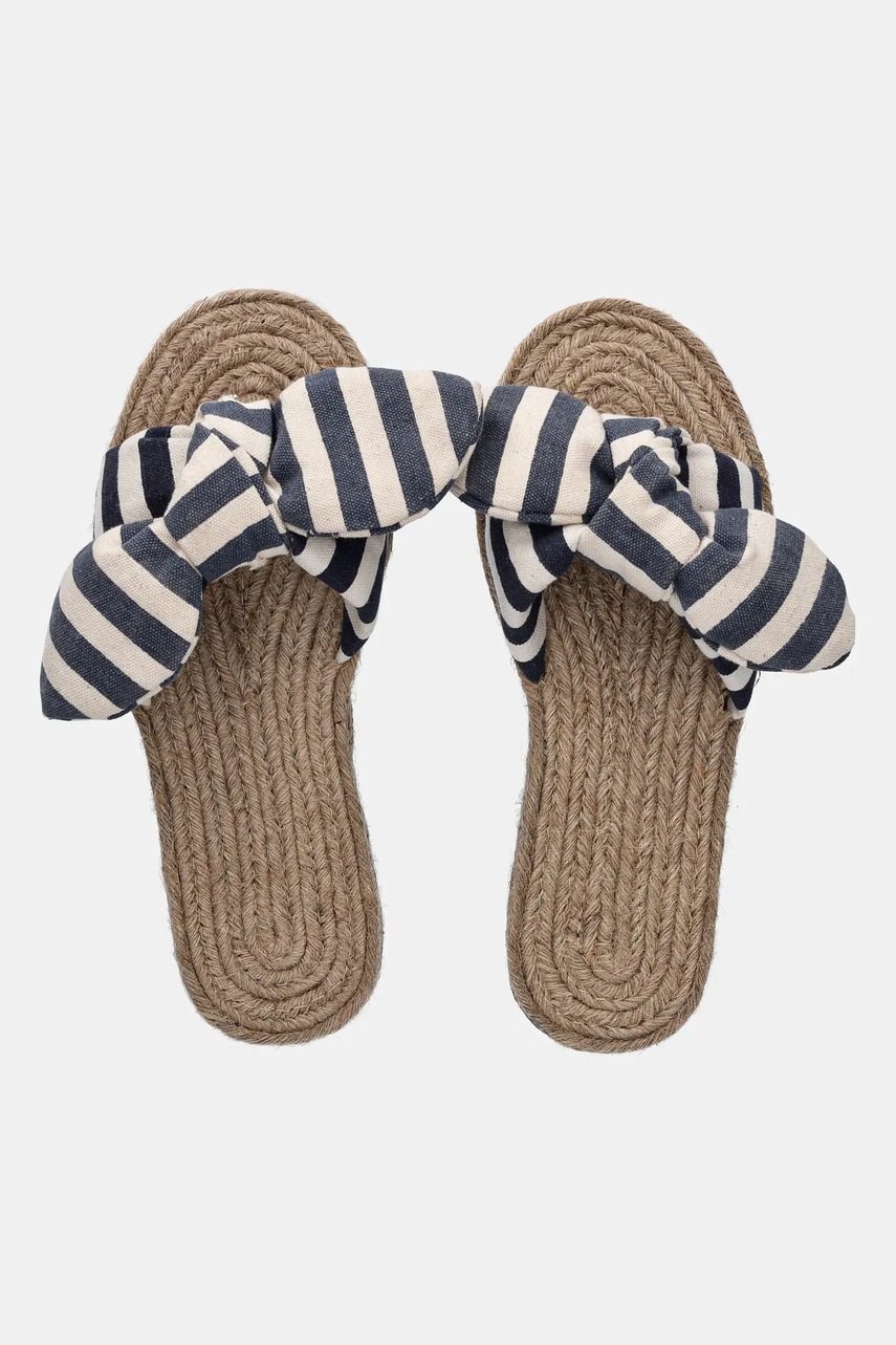 Παντόφλες Answear.LAB χρώμα: ναυτικό μπλε φωτογραφία