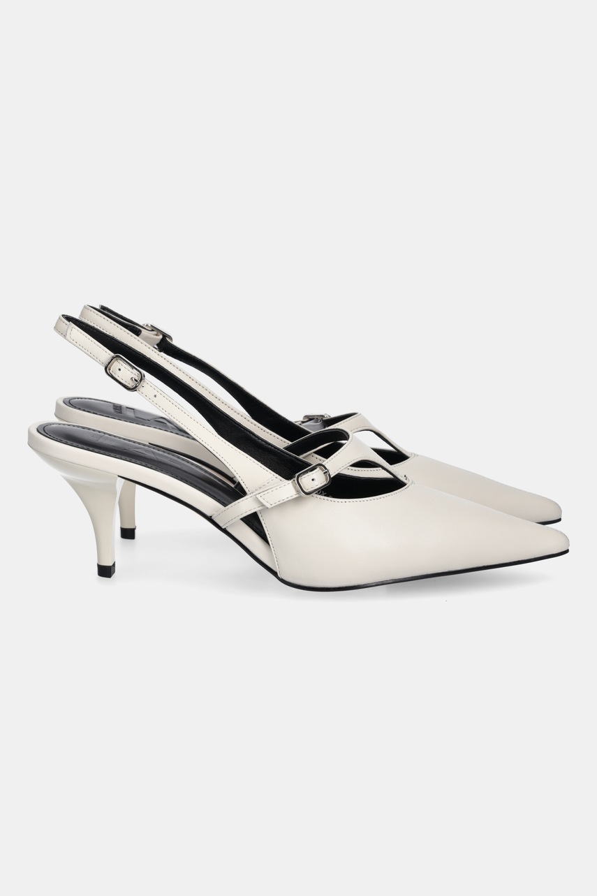 Кожаные туфли Answear.LAB цвет белый