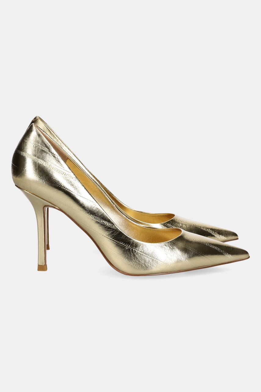 Кожаные туфли Answear.LAB цвет золотой Кожаные туфли Answear.LAB цвет золотой