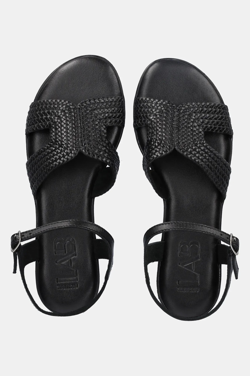 Δερμάτινα σανδάλια Answear.LAB χρώμα: μαύρο φωτογραφία