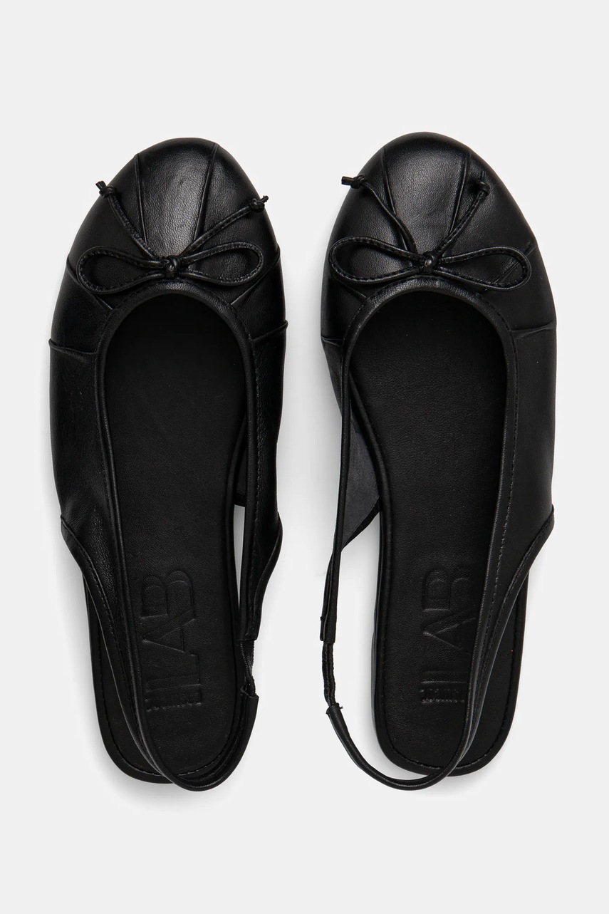 Μπαλαρίνες Answear.LAB χρώμα: μαύρο φωτογραφία