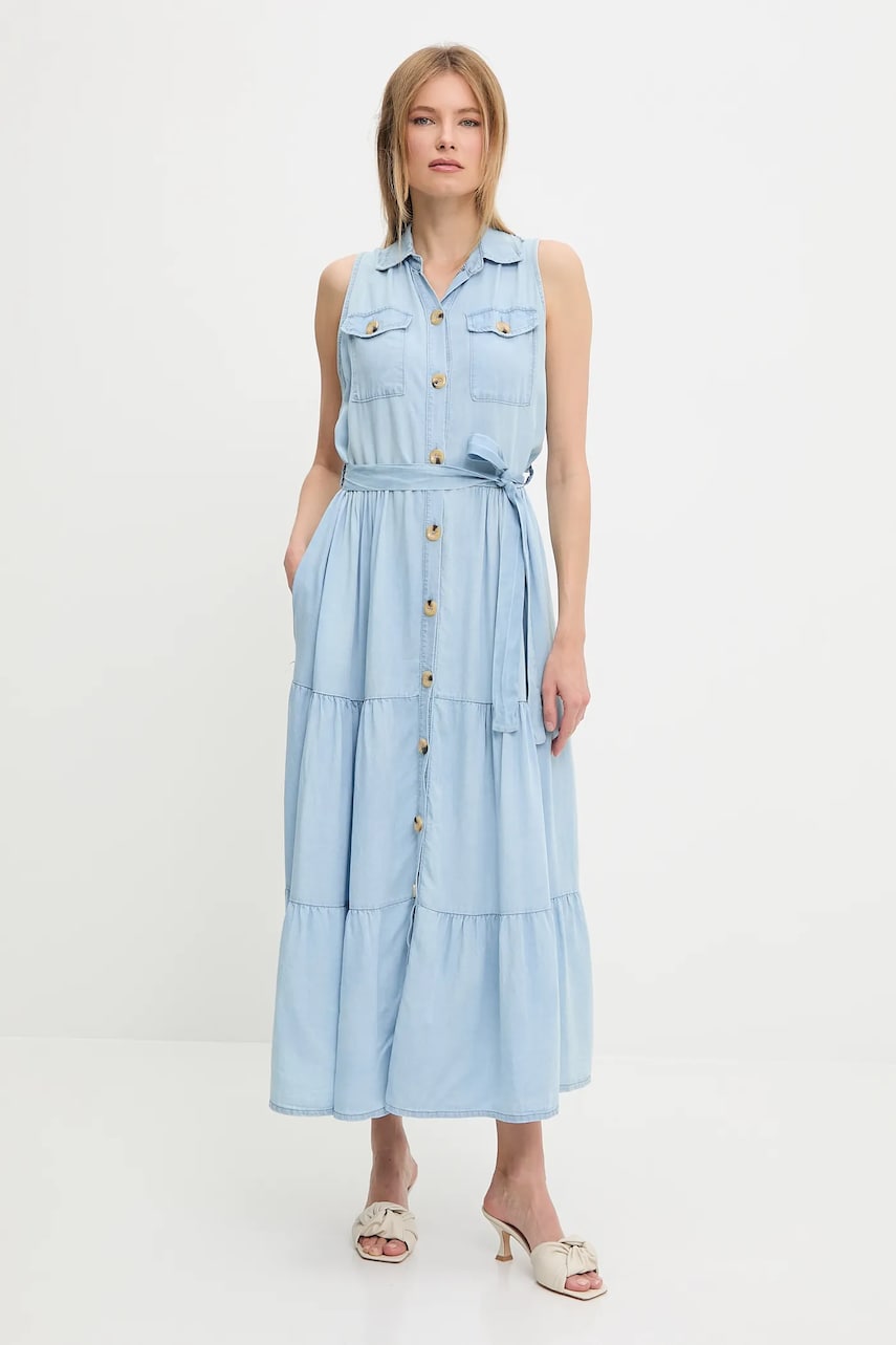 Answear Lab rochie maxi, evazati