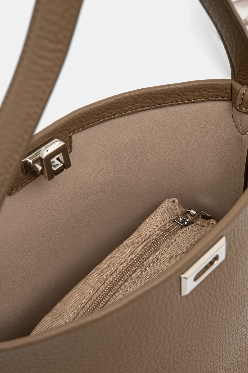 Τσάντα Answear.LAB χρώμα: μπεζ φωτογραφία