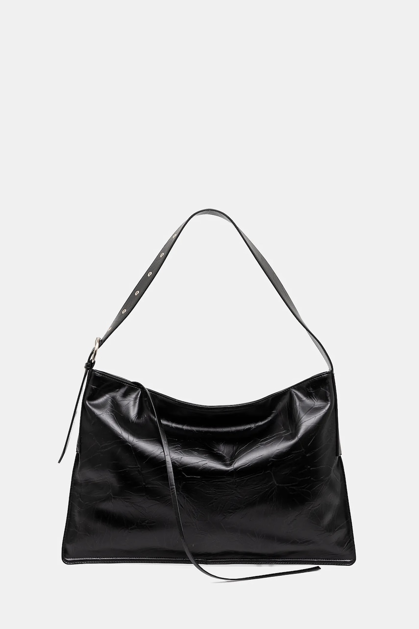 Answear Lab poseta culoarea negru