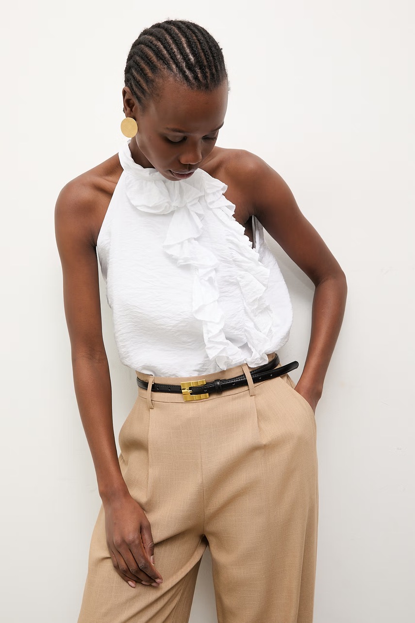 Γυναικεία μπλούζα από βισκόζη Answear.LAB 55382.iak